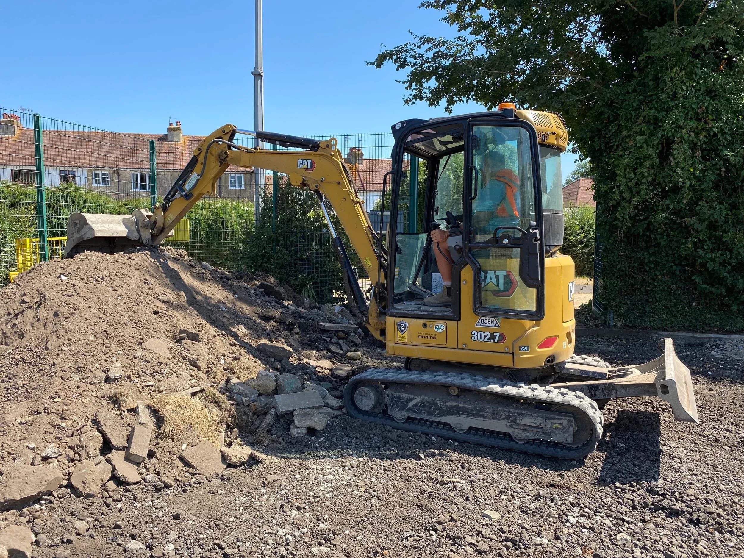 Knoll Park is getting a recycled sports pitch, and it is saving the council thousands