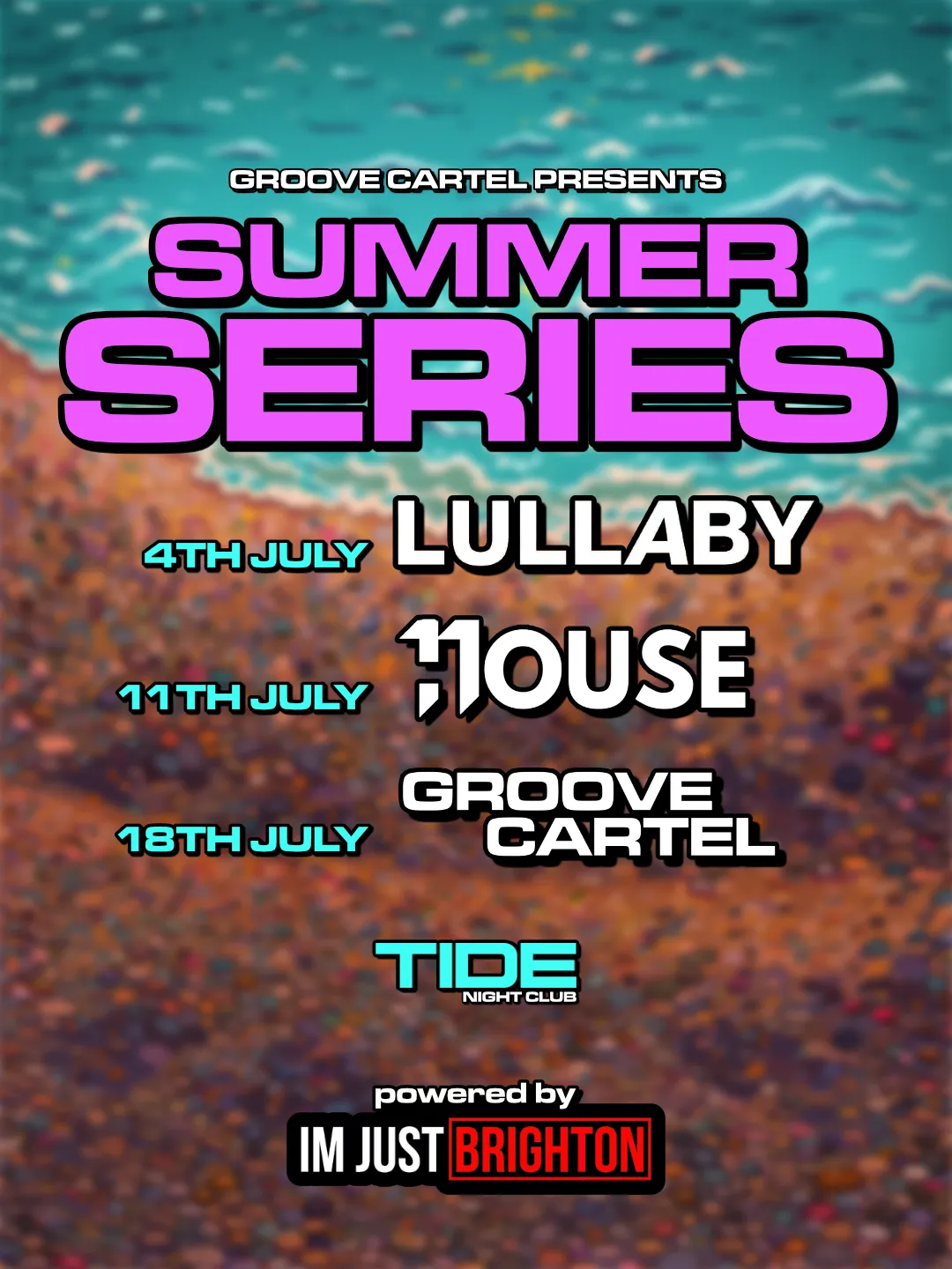 Groove Cartel Brings a Free Three Night Summer Series to Brighton Seafront