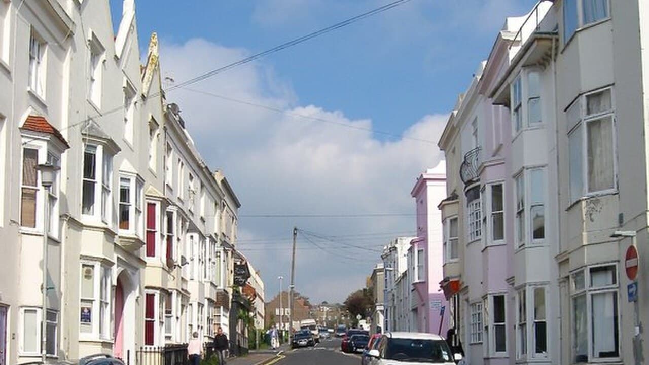 College Place in Kemp Town, Brighton, where artists' studios could become four flats (file photo)
