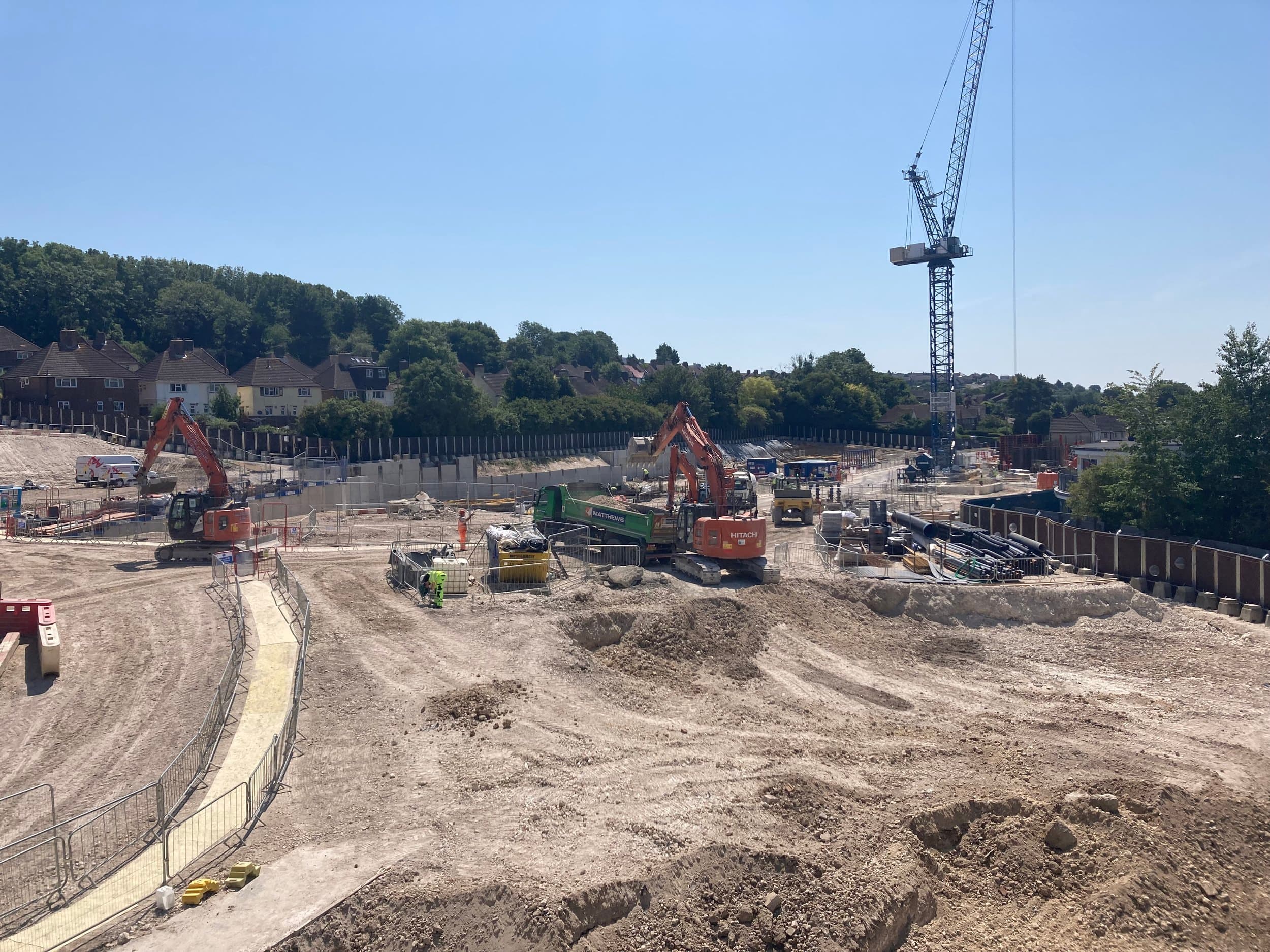 222 New Council Homes and a Community Hub Take Shape in Moulsecoomb