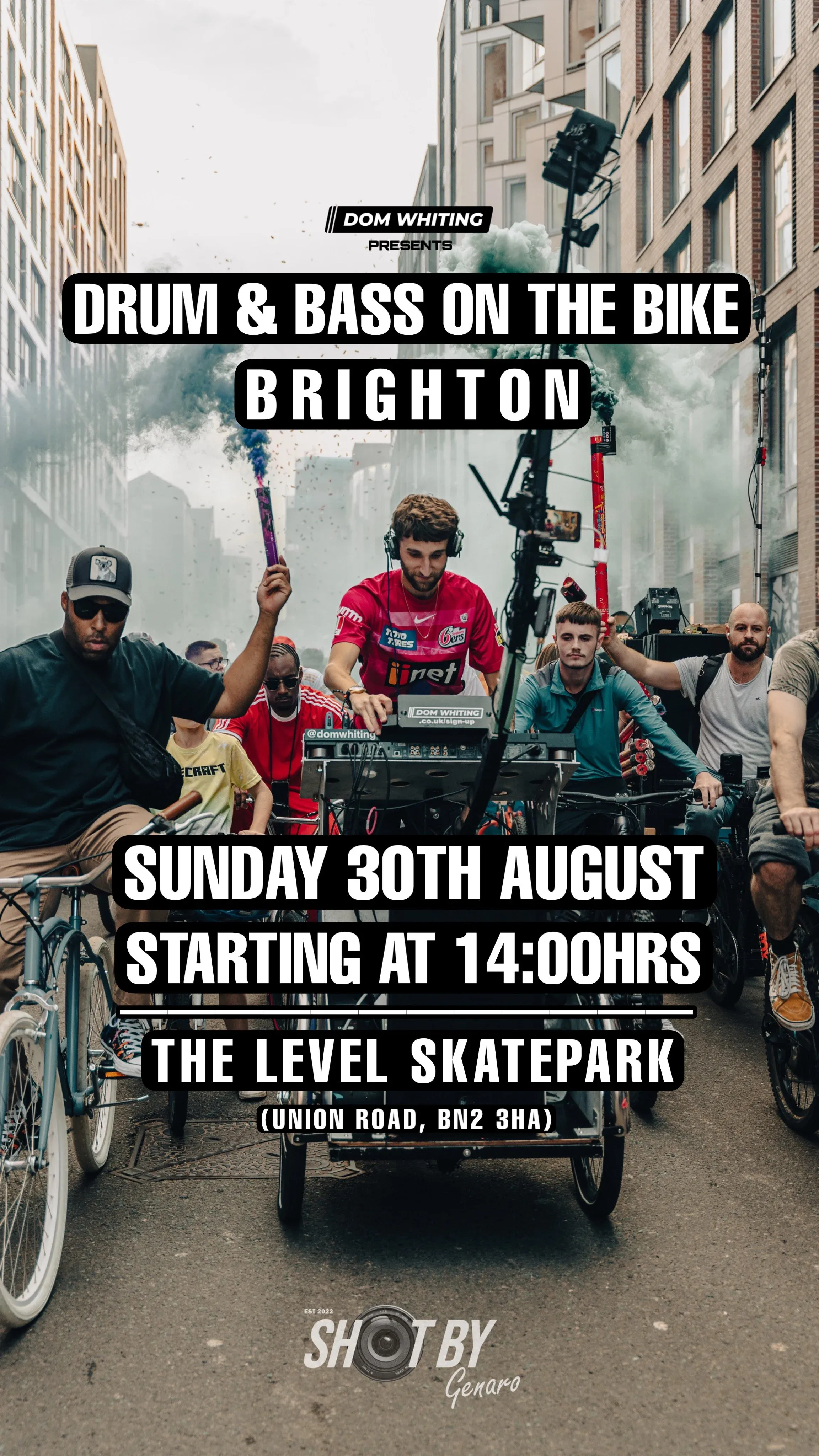 Drum & Bass On The Bike Returns to Brighton This Bank Holiday Sunday