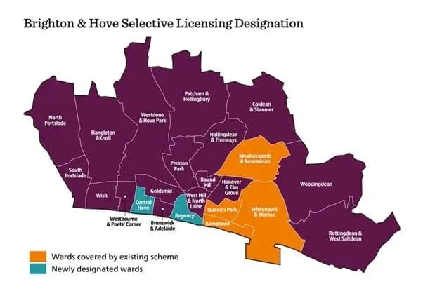 Selective Licensing Scheme Expands to Regency and Central Hove From October 2026