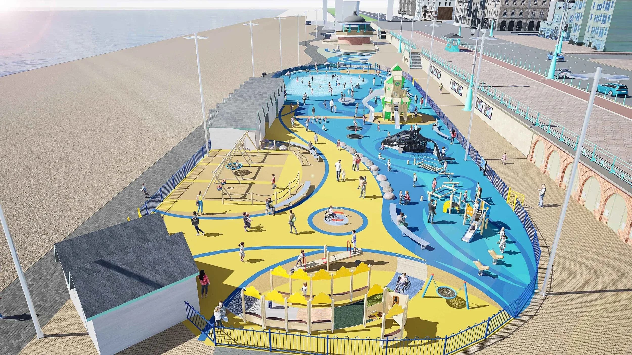 Council seeks investor to transform Brighton's Kings Road paddling pool and playground