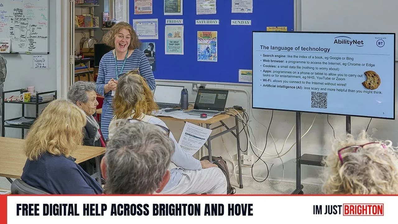 Get Online Week: Brighton and Hove Council Launches New Digital Support Directory, Map and Guide