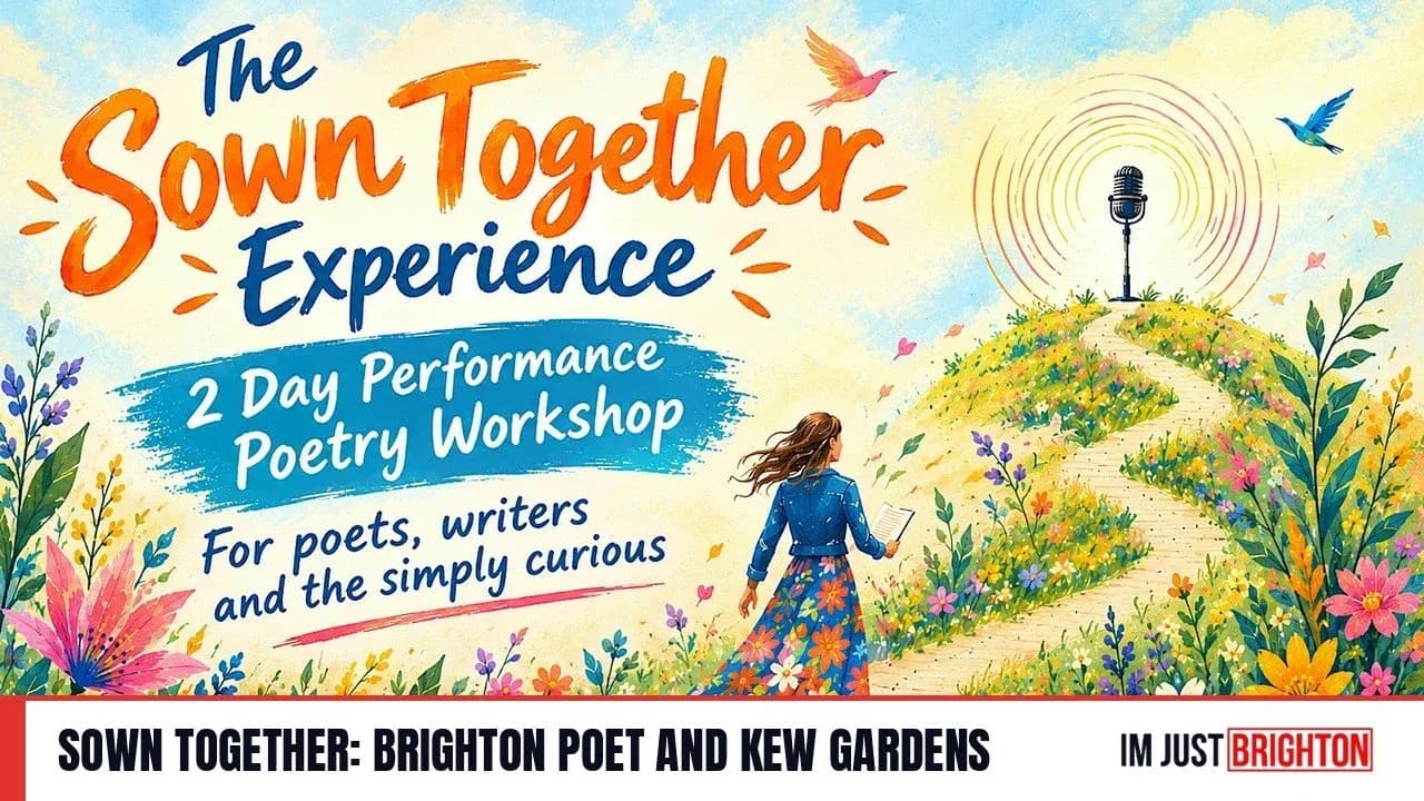 Brighton Poet Louise Taylor's Kew Gardens Poem Sown Together Leads to New Stanmer Park Workshop